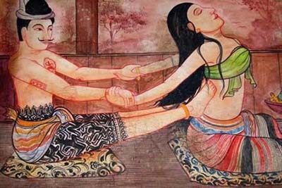 ThaiYoga Massage Malerei